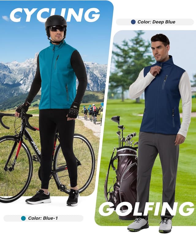 Detalle 2 de Leichte Softshell Weste 33,000ft für Herren