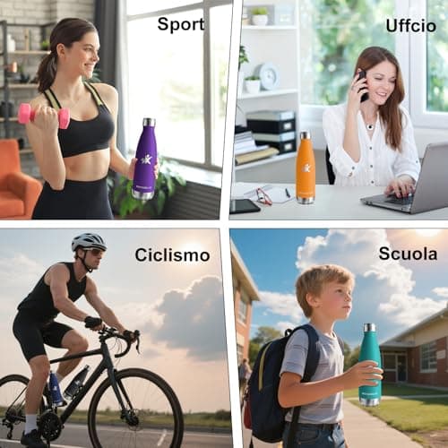 Thumbnail 6 de Botella térmica 500 ml A prueba de fugas para niños 🚰