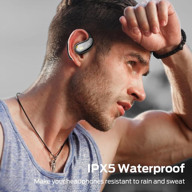 Detalle 2 de Monster Open Ear AC360 Bluetooth 6.0 Wireless Earphone (Open-Ear) with Lanyard, Touch Control, IPX5