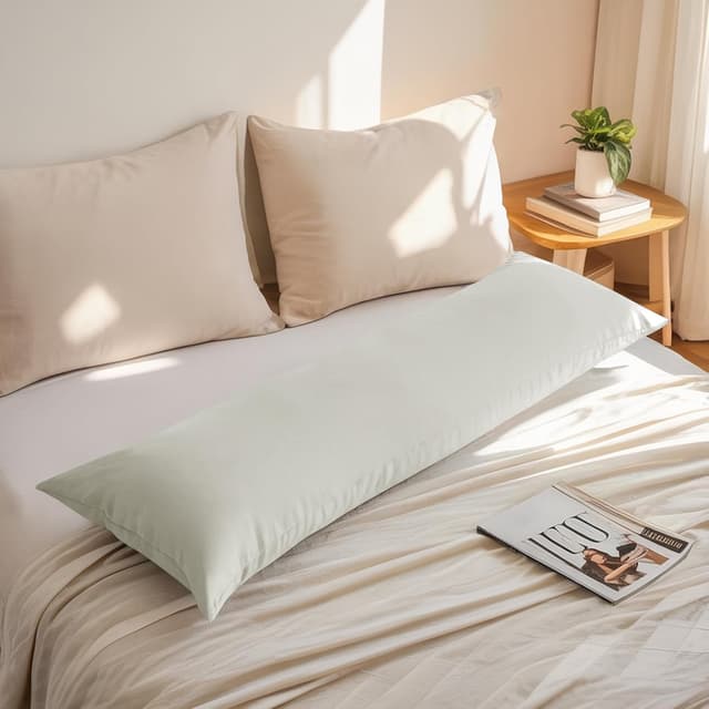 Detalle 2 de Aisbo Seitenschläferkissen Bezug 40x145 Baumwolle