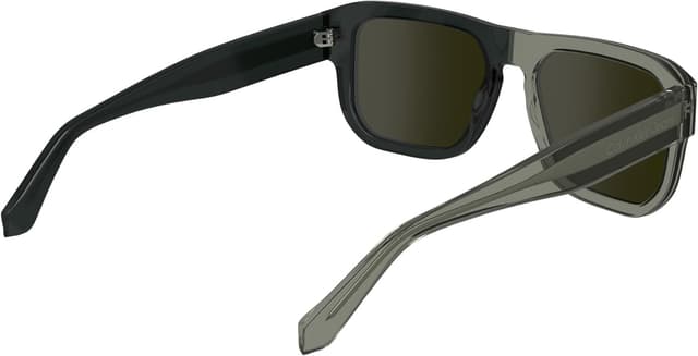 Detalle de Calvin Klein Herren CKJ24607S Sonnenbrille – Grey To Dark Grey