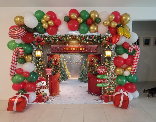 Thumbnail 3 de Merry Christmas Backdrop 10x8ft đ