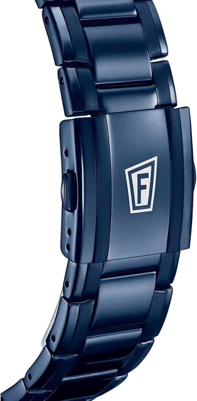 Detalle 2 de Festina Herren Analog-Uhr F20524/1 Special Editions – Edelstahl 316L, blaues Zifferblatt, Quarz-Chronograph, Kalender