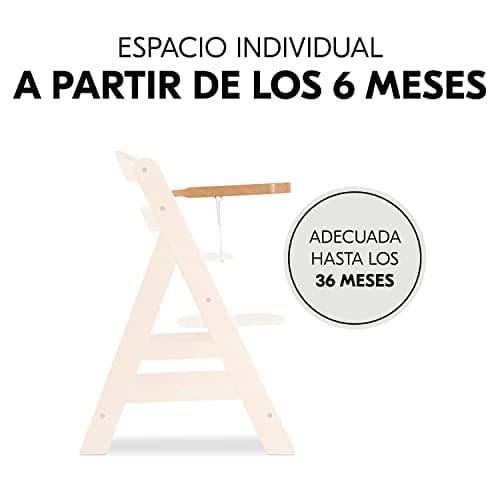 Thumbnail 2 de hauck Bandeja Alpha/Beta Plus 6–36 meses, madera FSC® 🍽