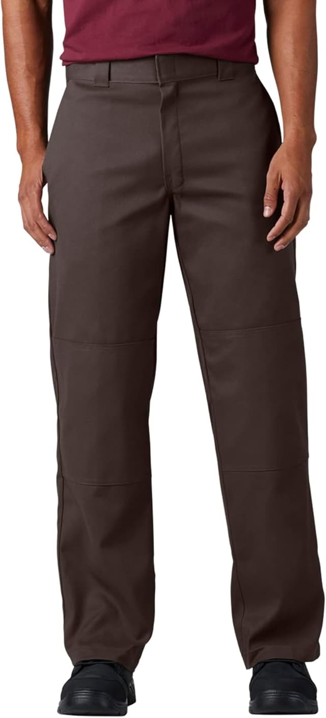 Detalle de Dickies Herren-Arbeitshose Doppelknie lockere Passform