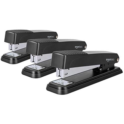 Detalle de Amazon Basics Full-strip Metal Stapler 20-sheet