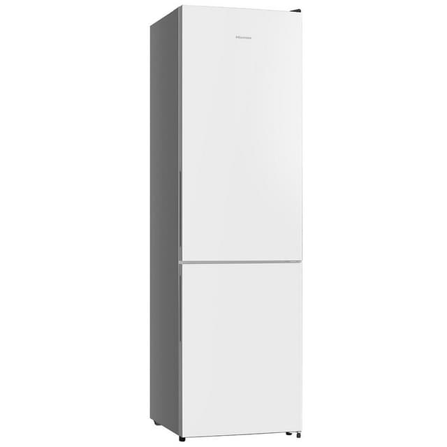 Detalle 2 de Hisense RB440N4GWD Frigorífico combi de cristal blanco (clase D) con botellero
