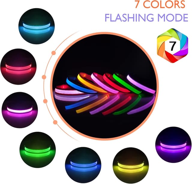 Thumbnail 1 de PcEoTllar Collar Luz para Perro recargable 11 h