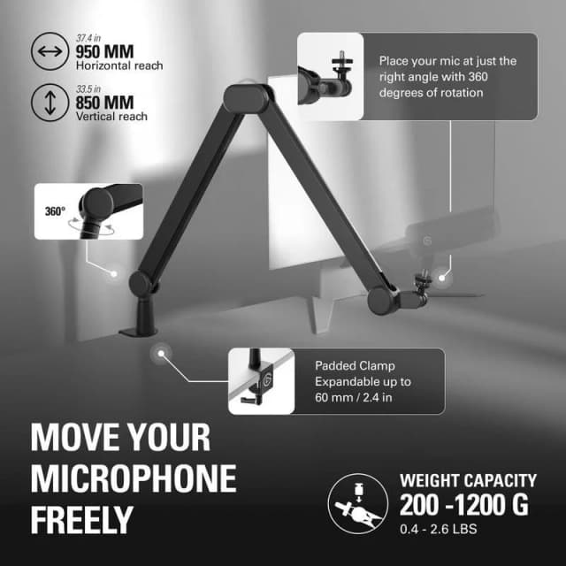 Thumbnail 2 de Elgato Wave Mic Arm MK.2