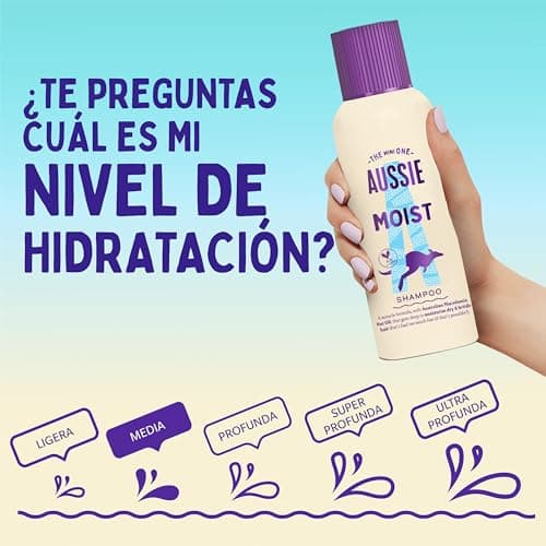 Thumbnail 6 de Aussie Miracle Moist Champú 1000 ml para cabello seco y quebradizo
