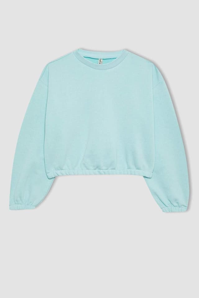 Thumbnail 6 de DeFacto Mädchen B7788a8 Sweatshirt – warmer Fleece-Pullover für kalte Tage