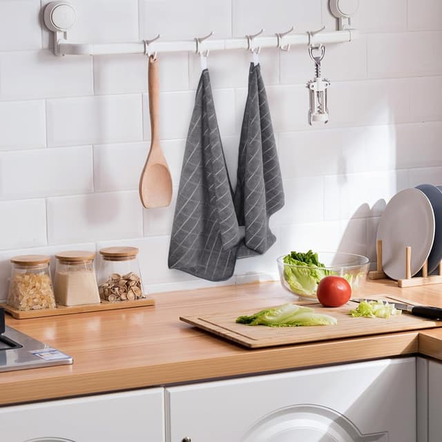 Detalle 2 de KinHwa Mikrofasergeschirrtücher 4er Set 45x65