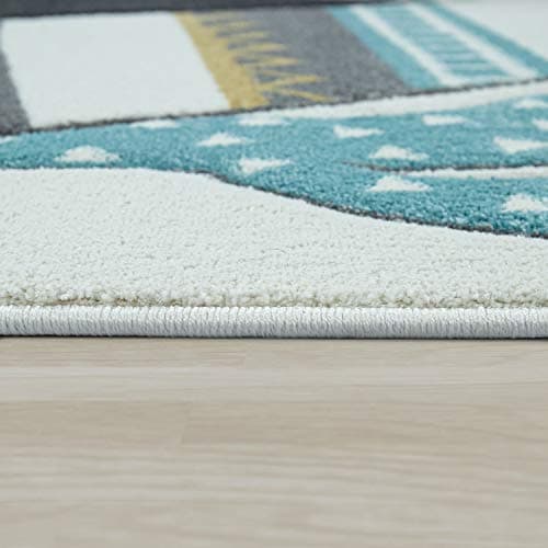 Thumbnail 1 de Paco Home tapis enfant pastel 200x290 cm