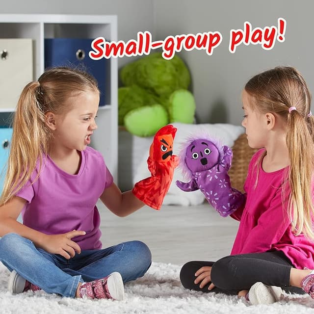 Thumbnail 3 de Learning Resources 5 marionetas Sentimientos, talla única 🪆