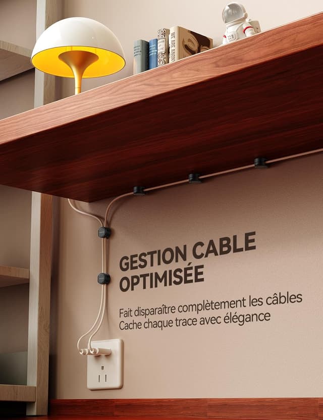 Thumbnail 4 de FLYLEAD Clips Câble en Silicone 8 pièces 8 mm