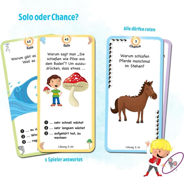 Detalle 2 de Moses. Das Warum-Quiz Kinderquiz ab 6 Jahren