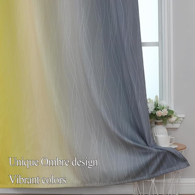 Thumbnail 5 de VEHEDE Blackout Curtains 52x96 Inch