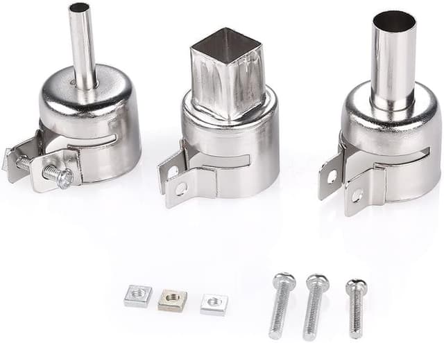 Thumbnail 6 de Station de soudage à air chaud 2 en 1 SMD 852D+ avec accessoires professionnels