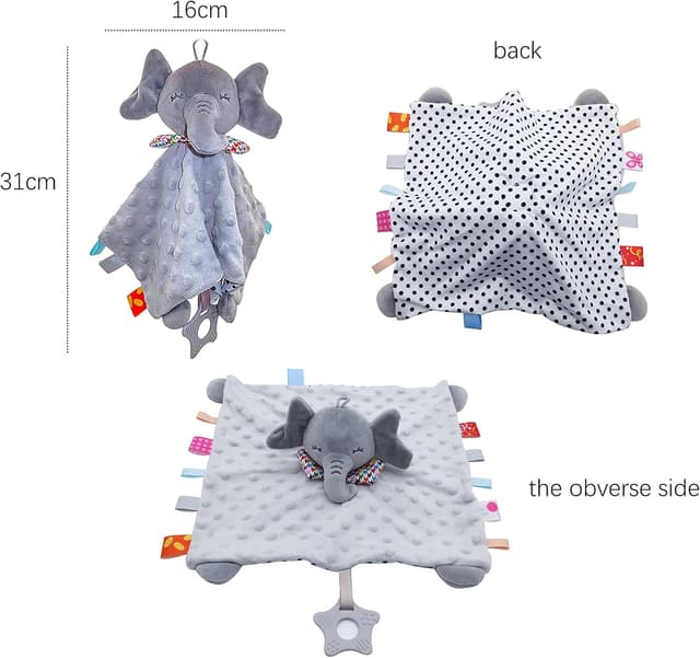 Thumbnail 2 de UNMOT Baby Comforter Elephant 0+ months