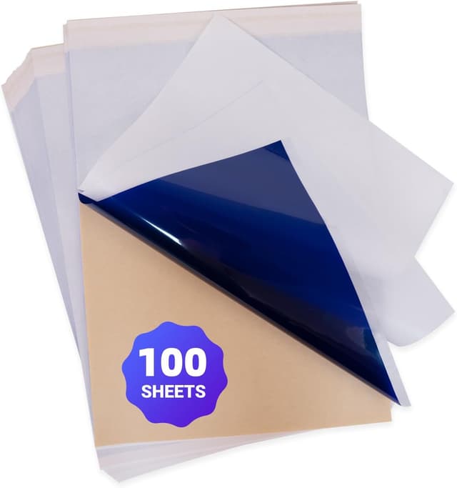 Detalle de ORGSTA 100 Sheets Tattoo Stencil Paper (A4) for S008 printer and manual transfer