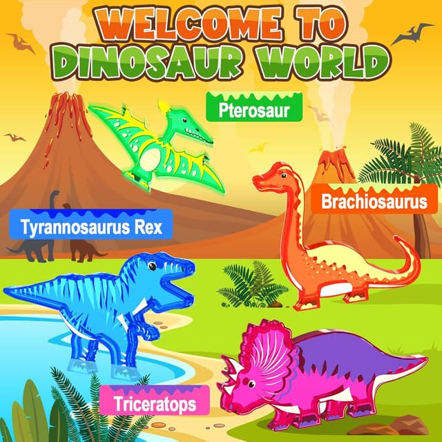 Detalle 2 de Coodoo Lava Magnetic Tiles 3+ 🧩