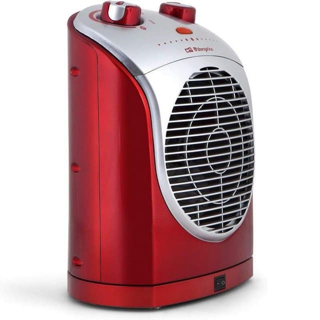 Detalle 2 de Orbegozo FH 5026 Calefactor 2200 W rojo/plata