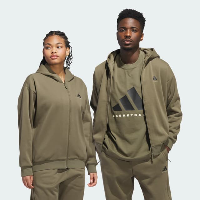 Imagen de Adidas chaqueta de baloncesto con cremallera en OfertitasTOP