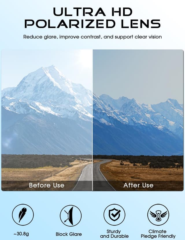 Thumbnail 4 de ATTCL Gafas de sol Polarizadas Al-Mg