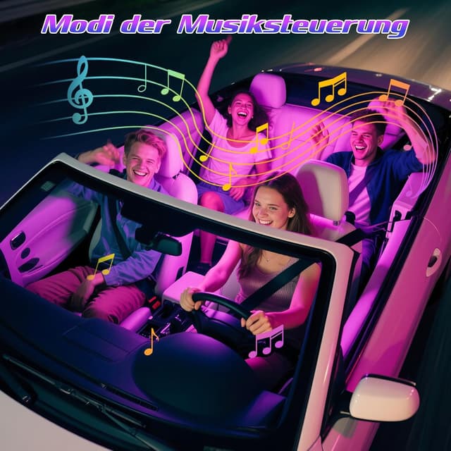 Thumbnail 4 de Winzwon Ambientebeleuchtung Auto 16 Mio Farben