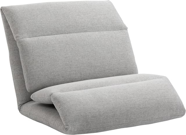 Detalle de HOMCOM Fauteuil de Sol canapé Paresseux 5 positions Gris