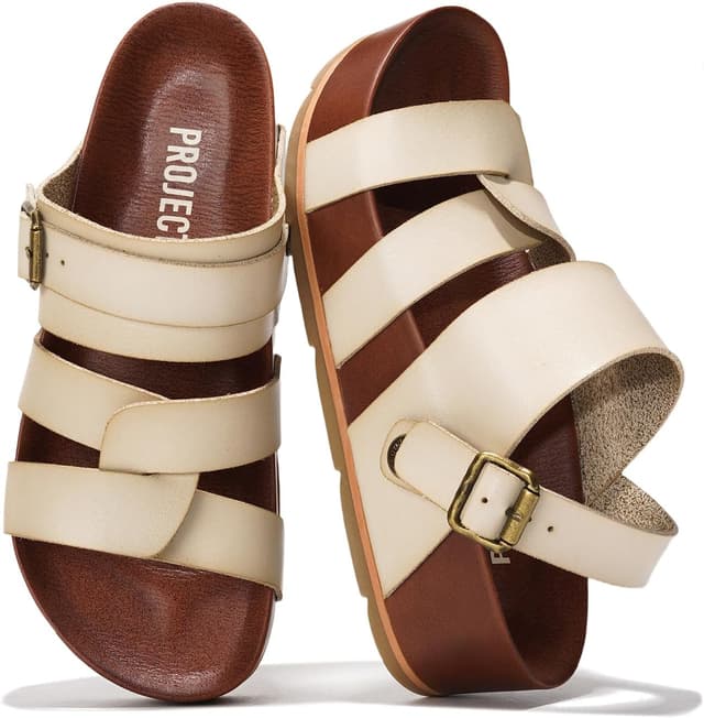 Thumbnail 6 de Proud Project Cloud Platform Sandals — Strappy Wedges 👡