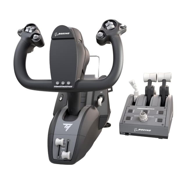 Detalle de Thrustmaster TCA Yoke Boeing Edition 21 cm