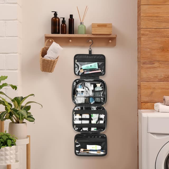 Thumbnail 6 de Voova Travel Toiletry Bag Black