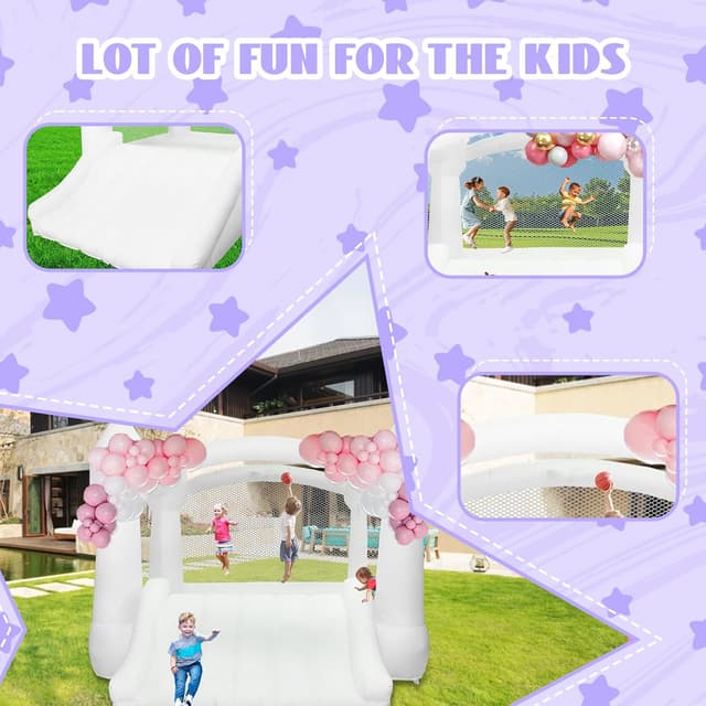 Thumbnail 4 de AKSPORT Inflatable Bounce House 264 lb