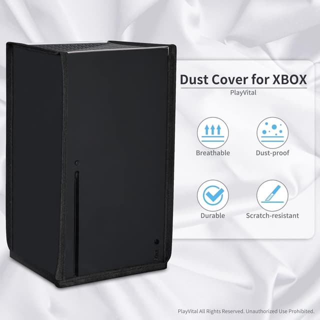 Detalle 2 de playvital Transparent Dust Cover for Xbox Series X Console