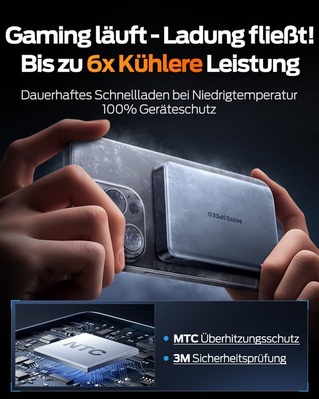 Thumbnail 3 de MOVE SPEED MagSafe Power Bank 10000mAh