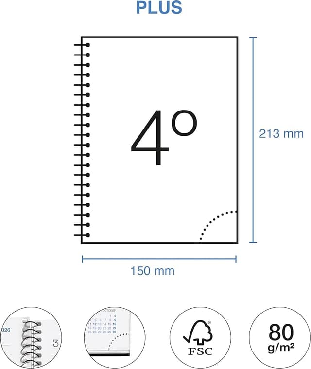 Thumbnail 6 de Miquelrius Agenda Escolar 2025–2026, Día Página 150 x 213 mm