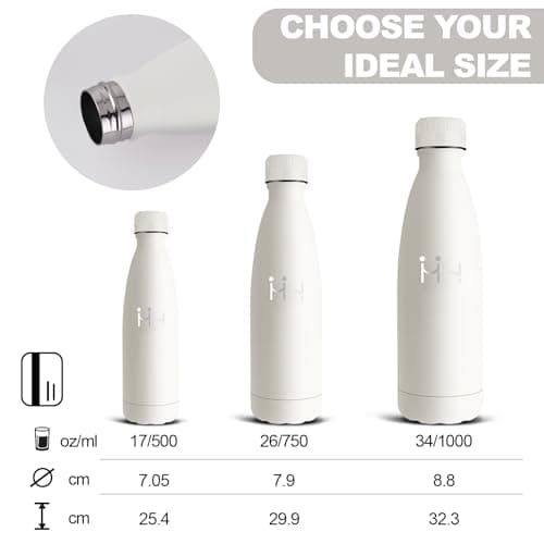 Thumbnail 4 de Botella Acero Inoxidable 500 ml — mantiene 24 h frío 📦