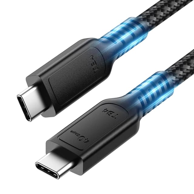 Thumbnail 6 de Angusplay Thunderbolt 5 USB-C Kabel (PD 240W, 80 Gbit/s, 1 m) für Monitor & Datenübertragung