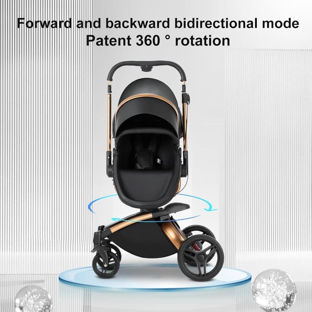 Thumbnail 1 de Magic ZC 3 in 1 Pushchair 360° Rotatable Seat