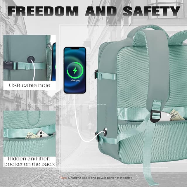 Thumbnail 2 de Xkdoai Ryanair cabin bag 40x30x20 backpack