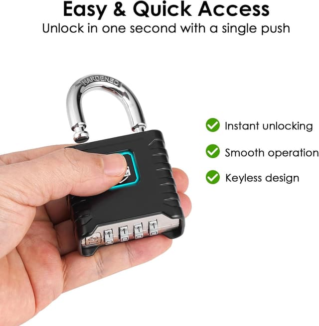 Detalle 2 de SharkByte Heavy Duty 52mm Padlock