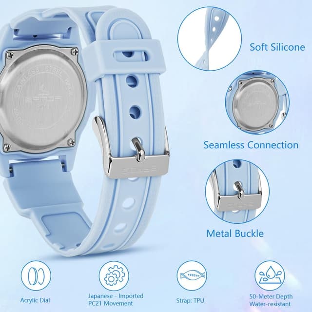 Detalle 1 de OFFCUP Montre Sport Femme Montre Quartz 50M