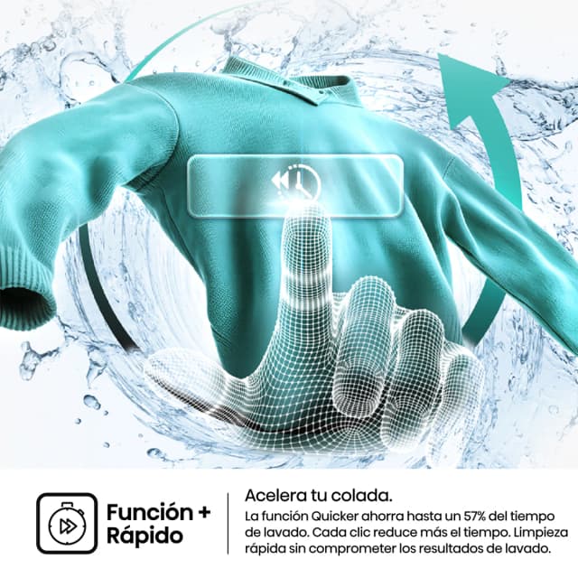 Detalle 2 de Hisense WF1I7022BWJ lavadora 7 kg 1200 rpm