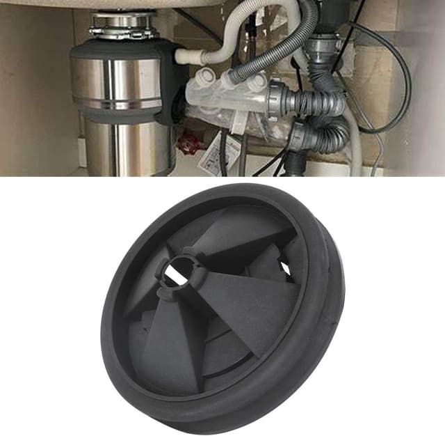 Thumbnail 4 de 2pc Silicone Sink Plug 87mm Splash Guard