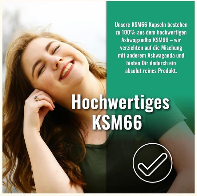 Detalle 1 de Ashwagandha KSM-66 100 Kapseln 500 mg