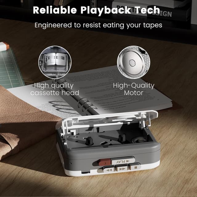 Detalle 2 de Reshow cassette MP3, lecteur portable