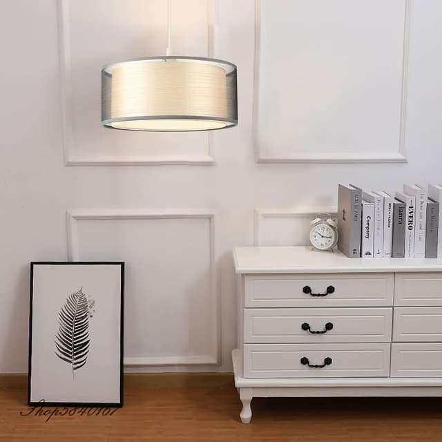 Detalle de FRIDEKO Home 2 Tier 30cm ceiling lampshade