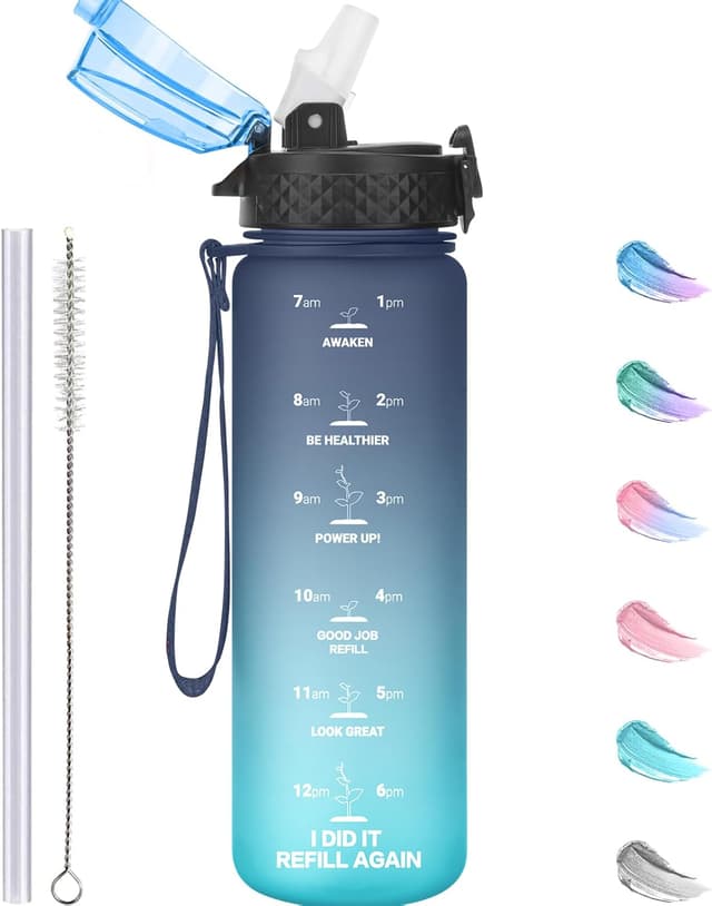 Detalle de GOPPUS 500ml Kids Water Bottle with Straw