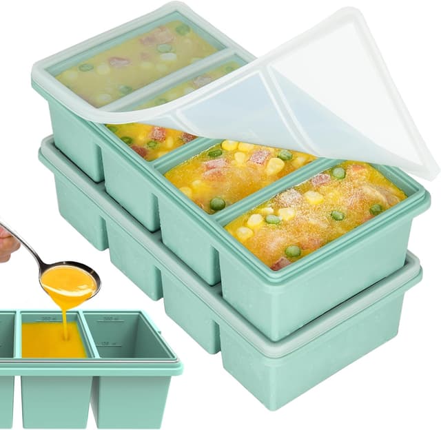 Detalle de Silicone Freezer Trays 1-Cup